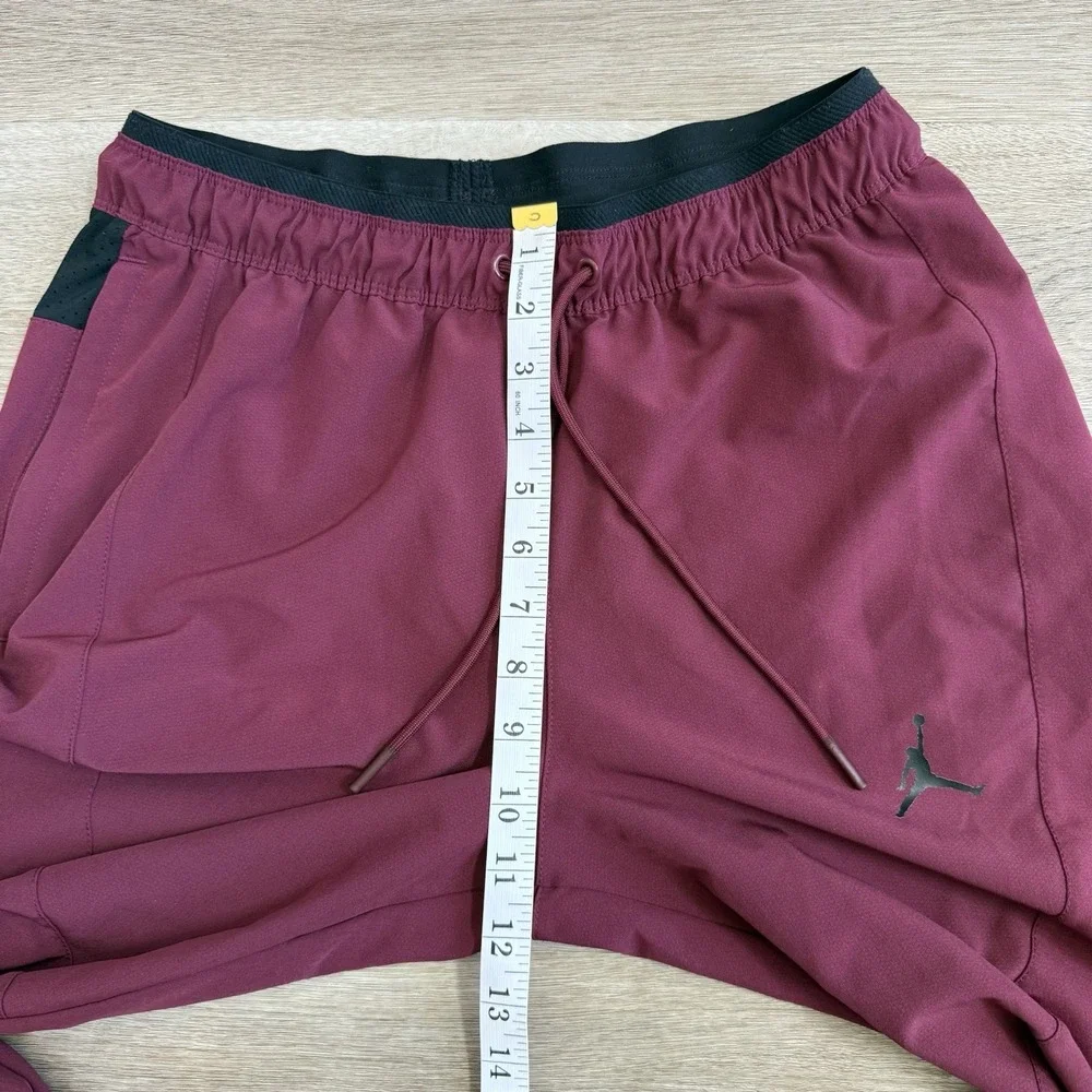Men's Jordan Dri-FIT Sport Woven Running Pants Burgundy DV1277-680 Size M